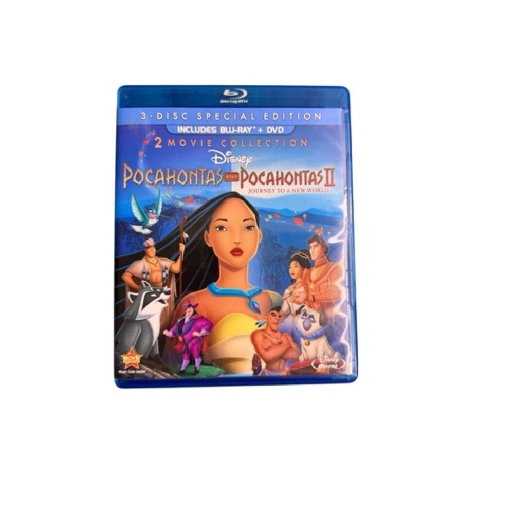Pocahontas 2-Movie Collection Blu Ray  DVD